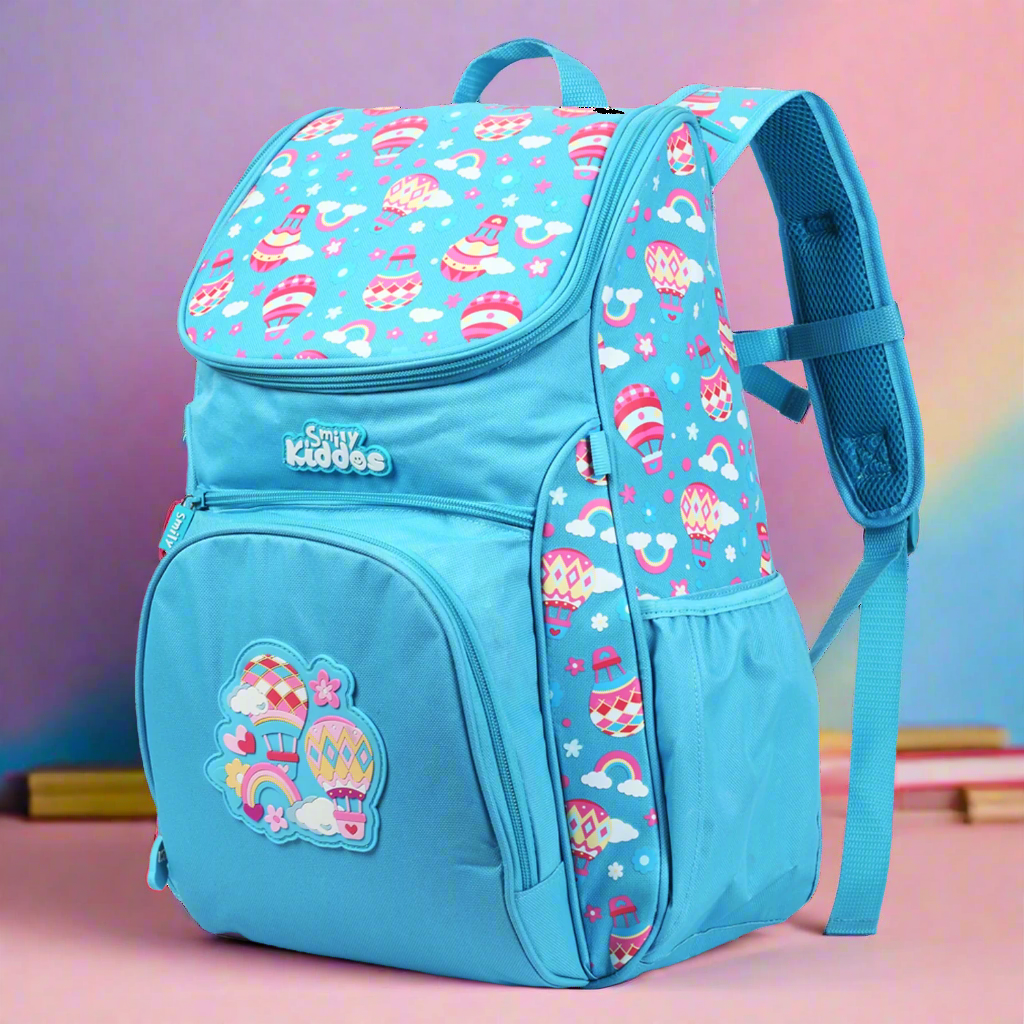 U Shape Backpack Light Blue