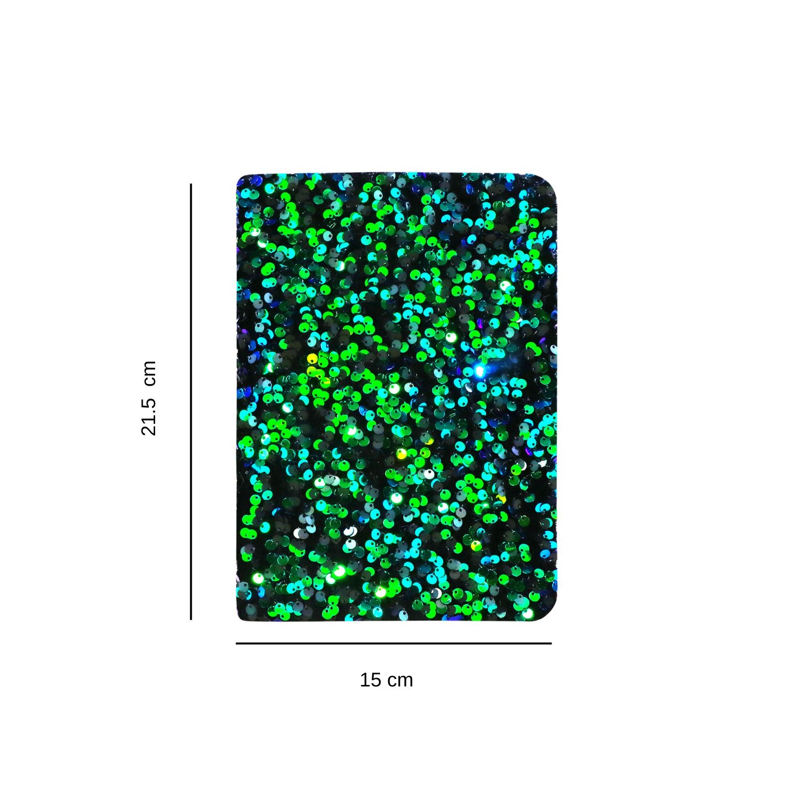 Smily Kiddos Sequin Note Book Green