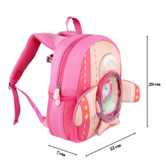 Smily Kiddos Go out backpack - Unicorn theme Pink