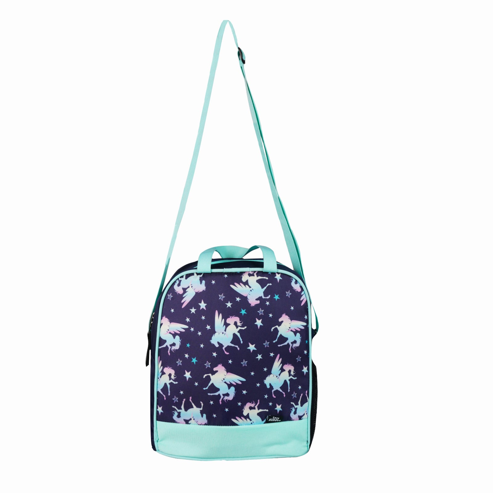 Unicorn Theme Lunch Bag | Perfect for Toddlers, School, Picnic & Travel - Blue