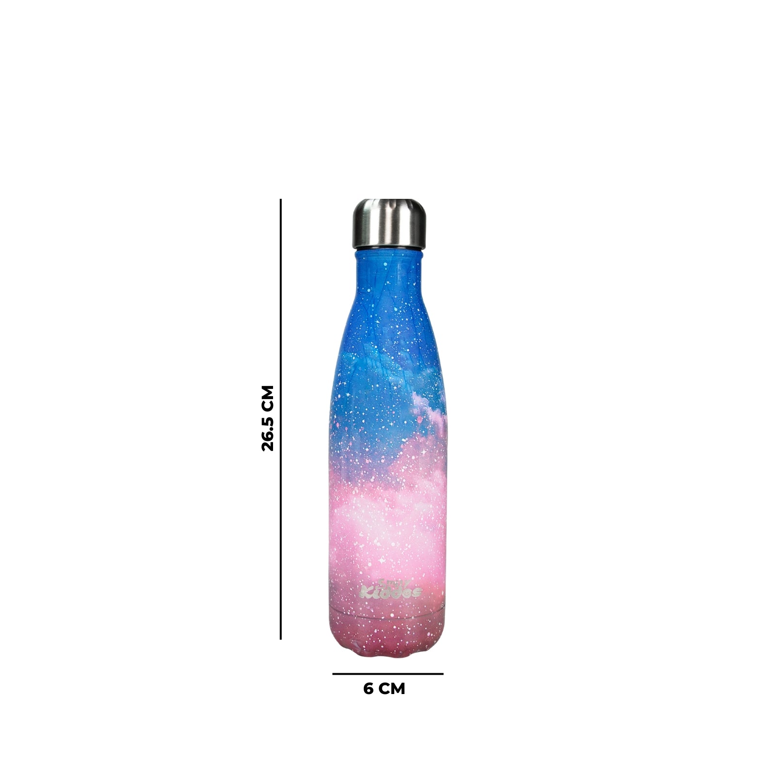 Galaxy Theme water bottle for kids stainless steel dimensions