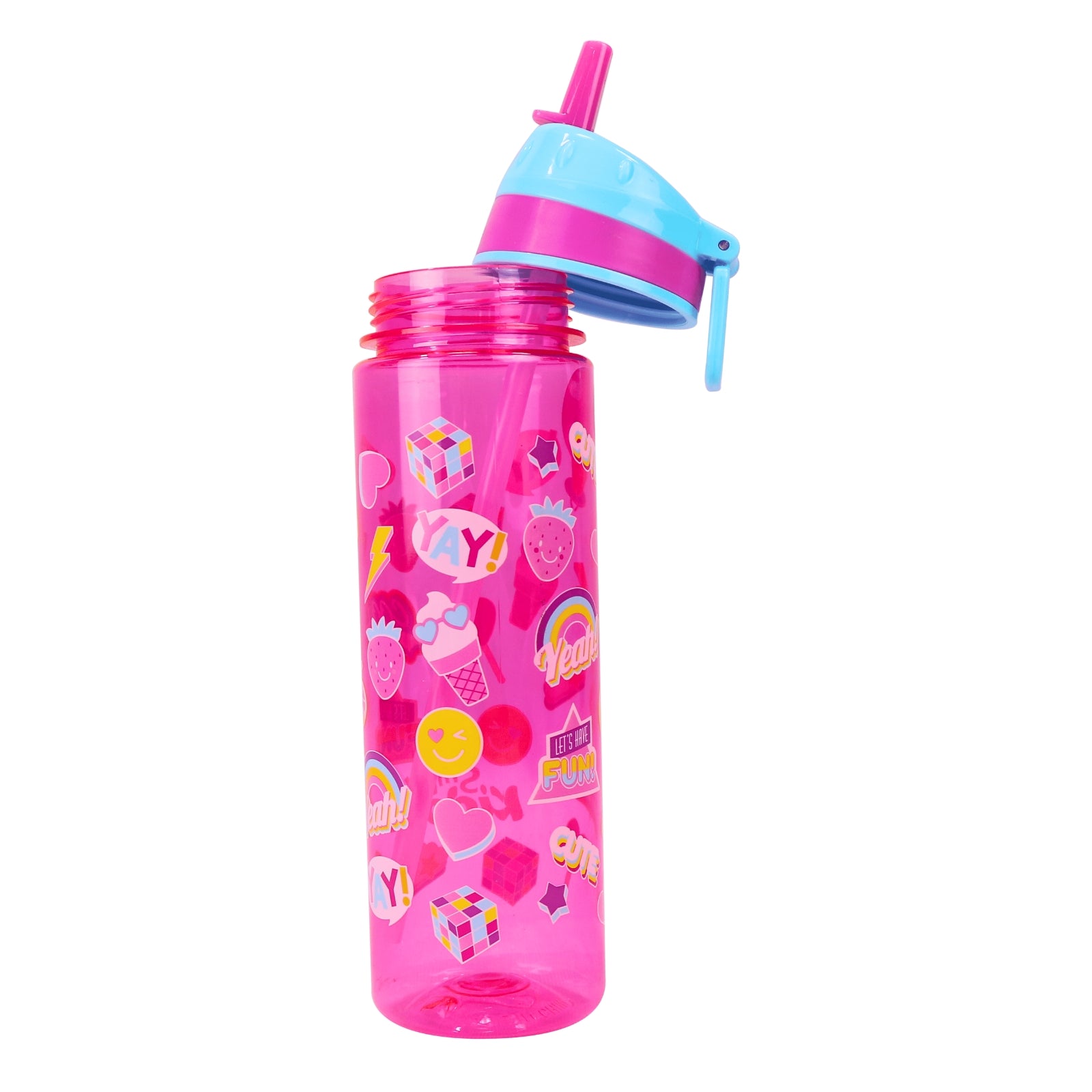 Sleek Hydration Straight Water Bottle – Pink