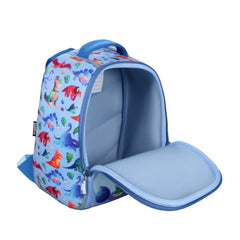 Fun Dino Neoprene Preschool Backpack open