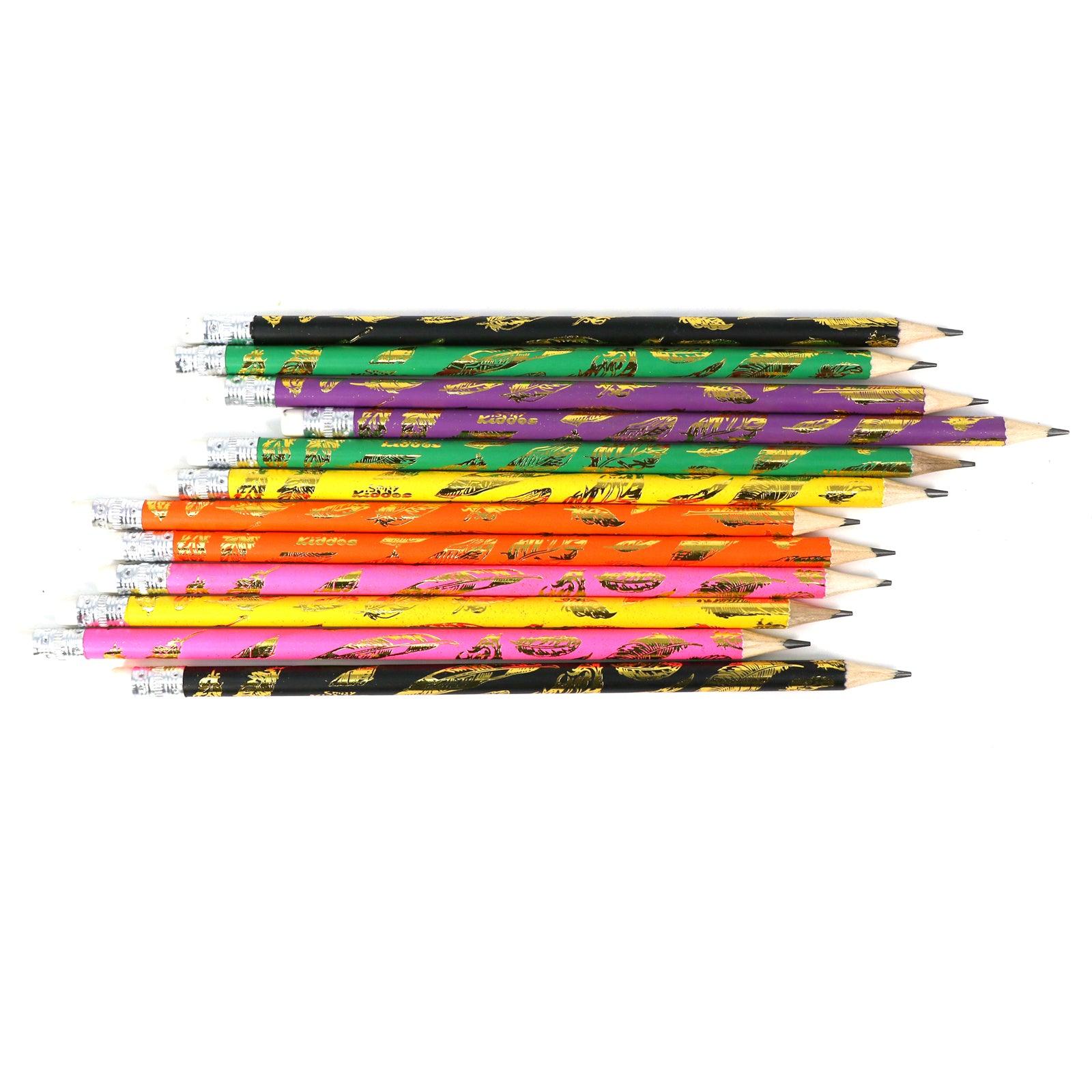 HB Pencil Set for Girls – Stylish & Smooth Writing (Pack of 12)