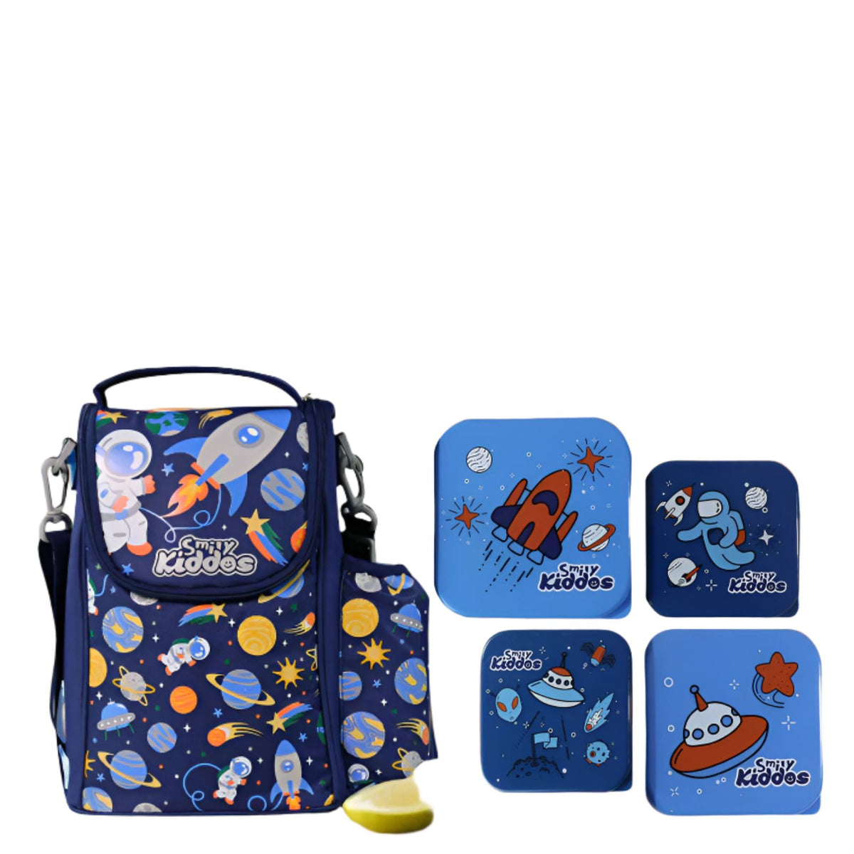 Smily Kiddos Combo Pack(Lunch bag & Lunch box)