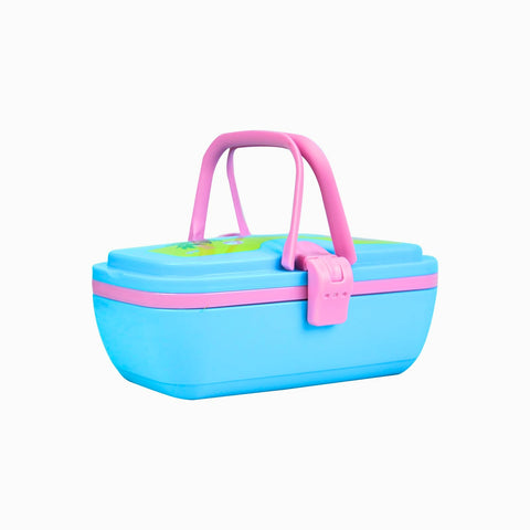 Image of Smily Kiddos Lunch Box Island Themed Light Blue