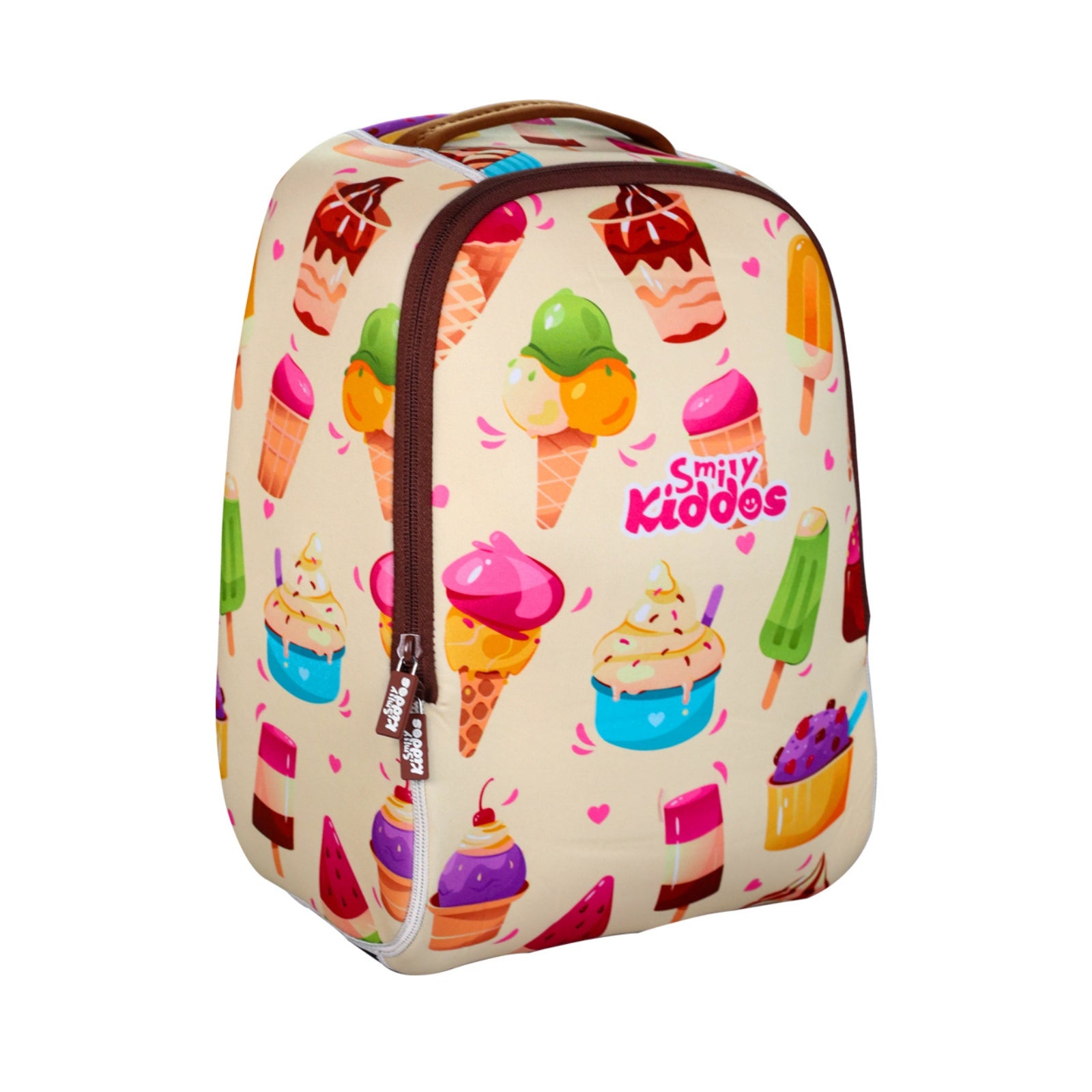 Delightful Ice Cream Neoprene Junior Backpack side