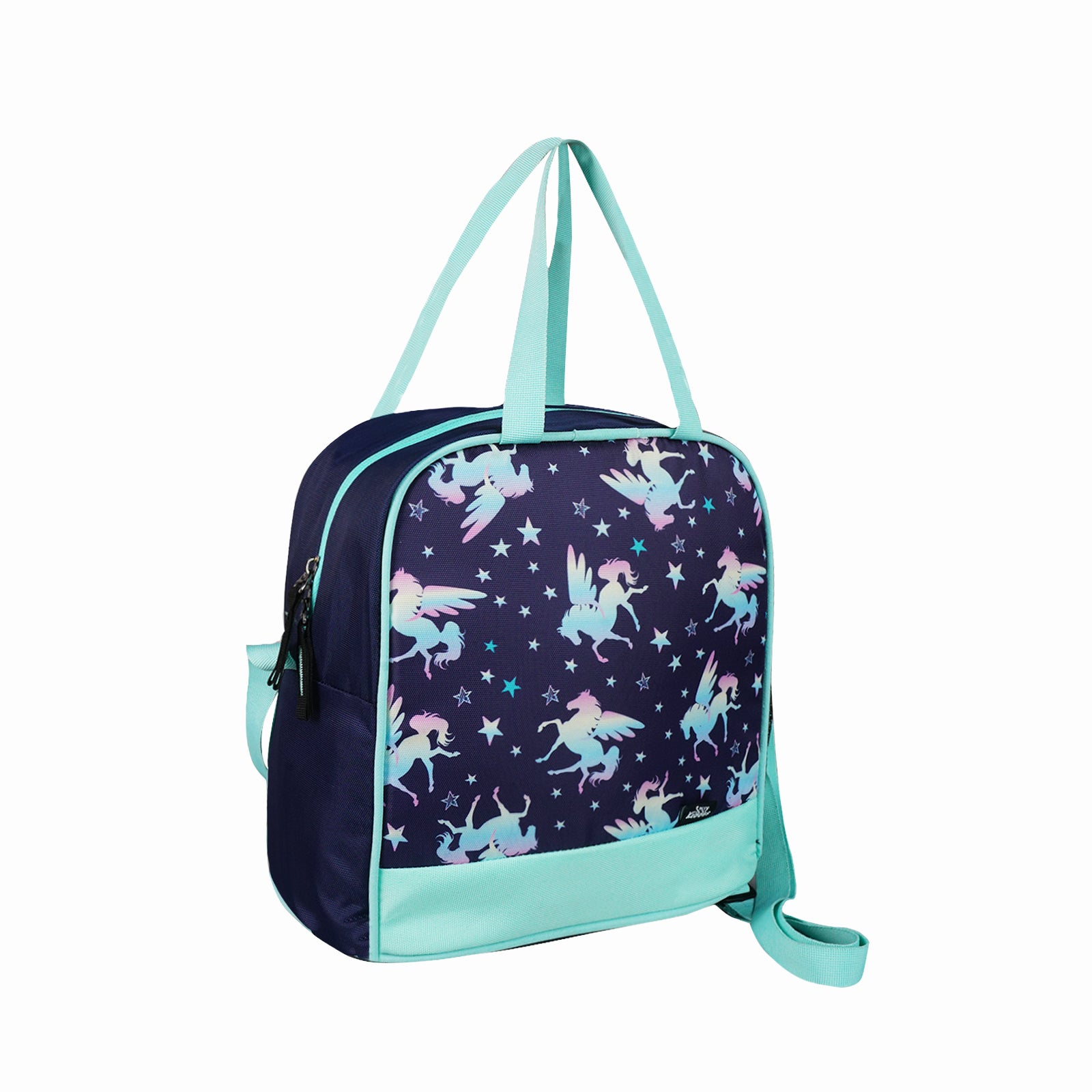 Unicorn Theme Lunch Bag | Perfect for Toddlers, School, Picnic & Travel - Blue