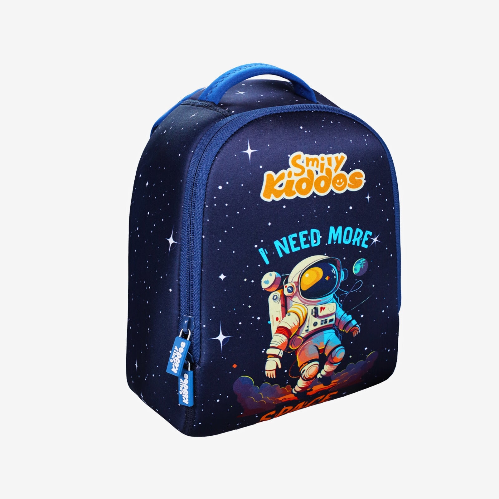 Galactic Adventure Neoprene Preschool Backpack left side