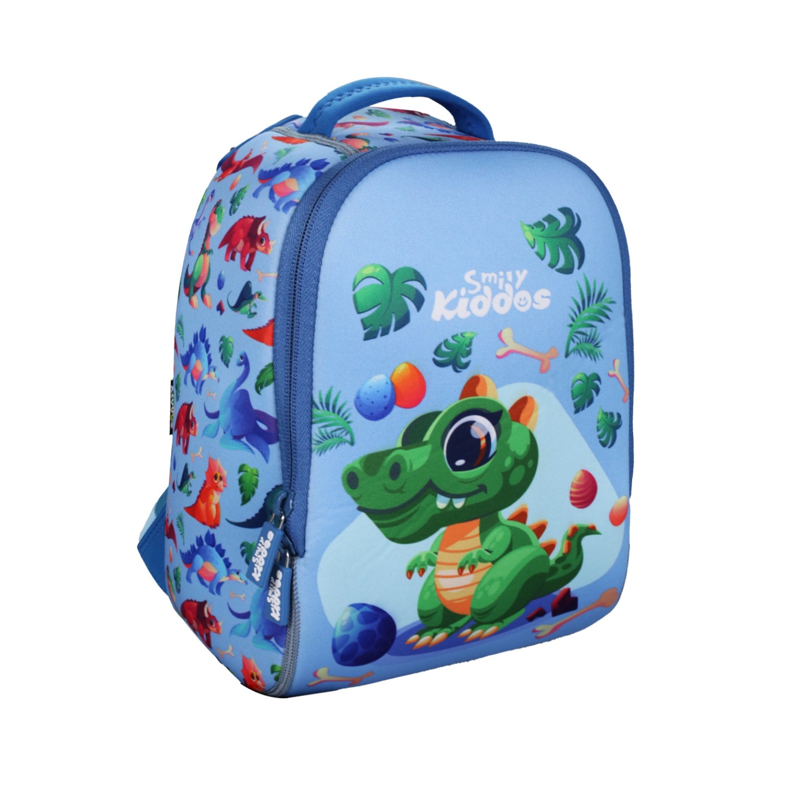 Fun Dino Neoprene Preschool Backpack left