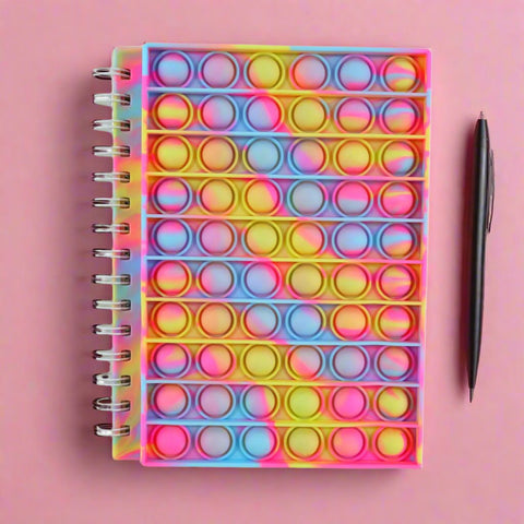 Image of Smily Kiddos Pop IT spiral Note book Pack Of 5