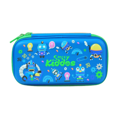 Tech Robot Small Pencil Case – Blue