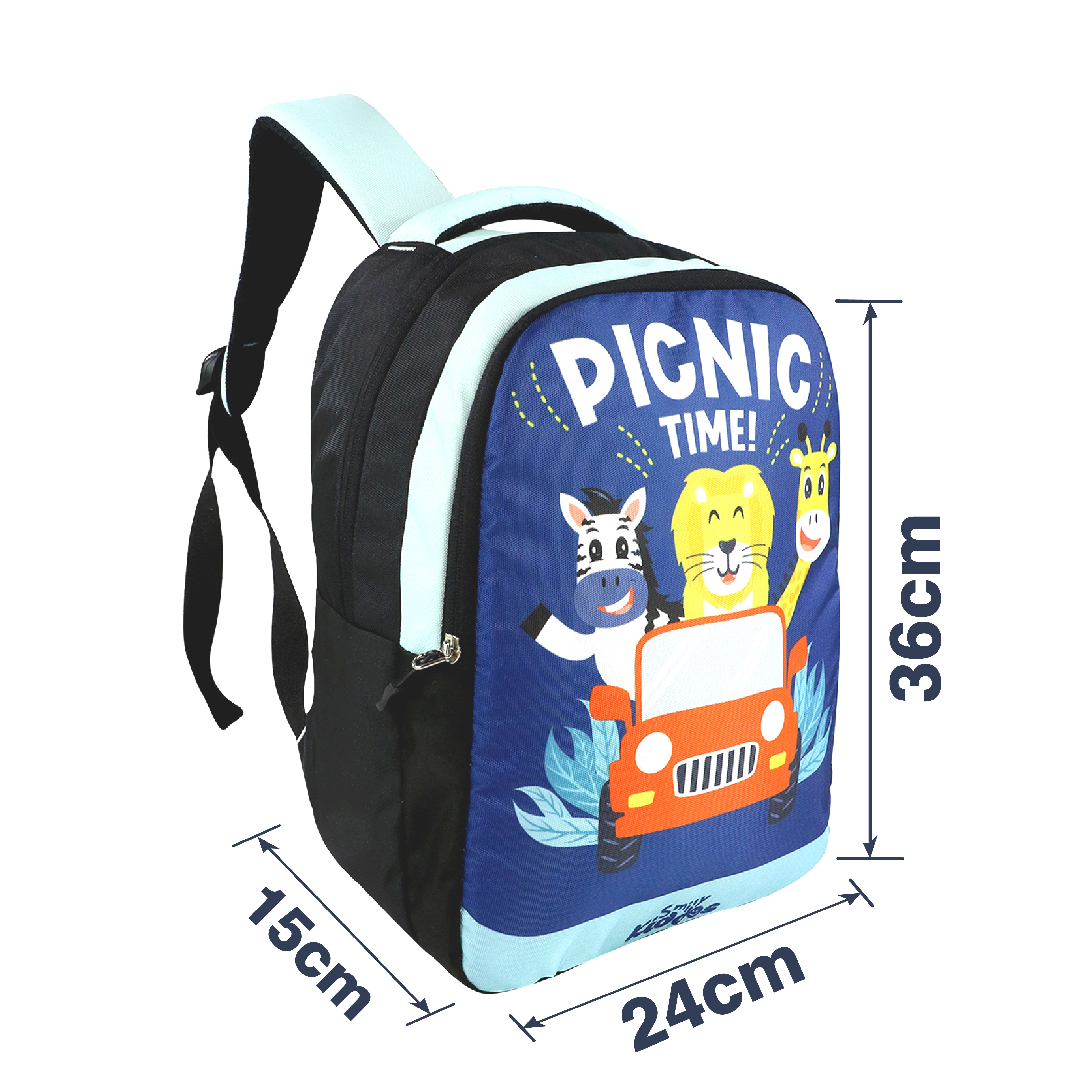 Smily Kiddos Pre School Backpack : Picnic Time