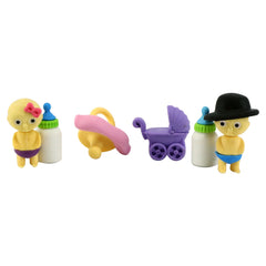 Adorable Doll Eraser Set – Fun & Creative Stationery for Kids