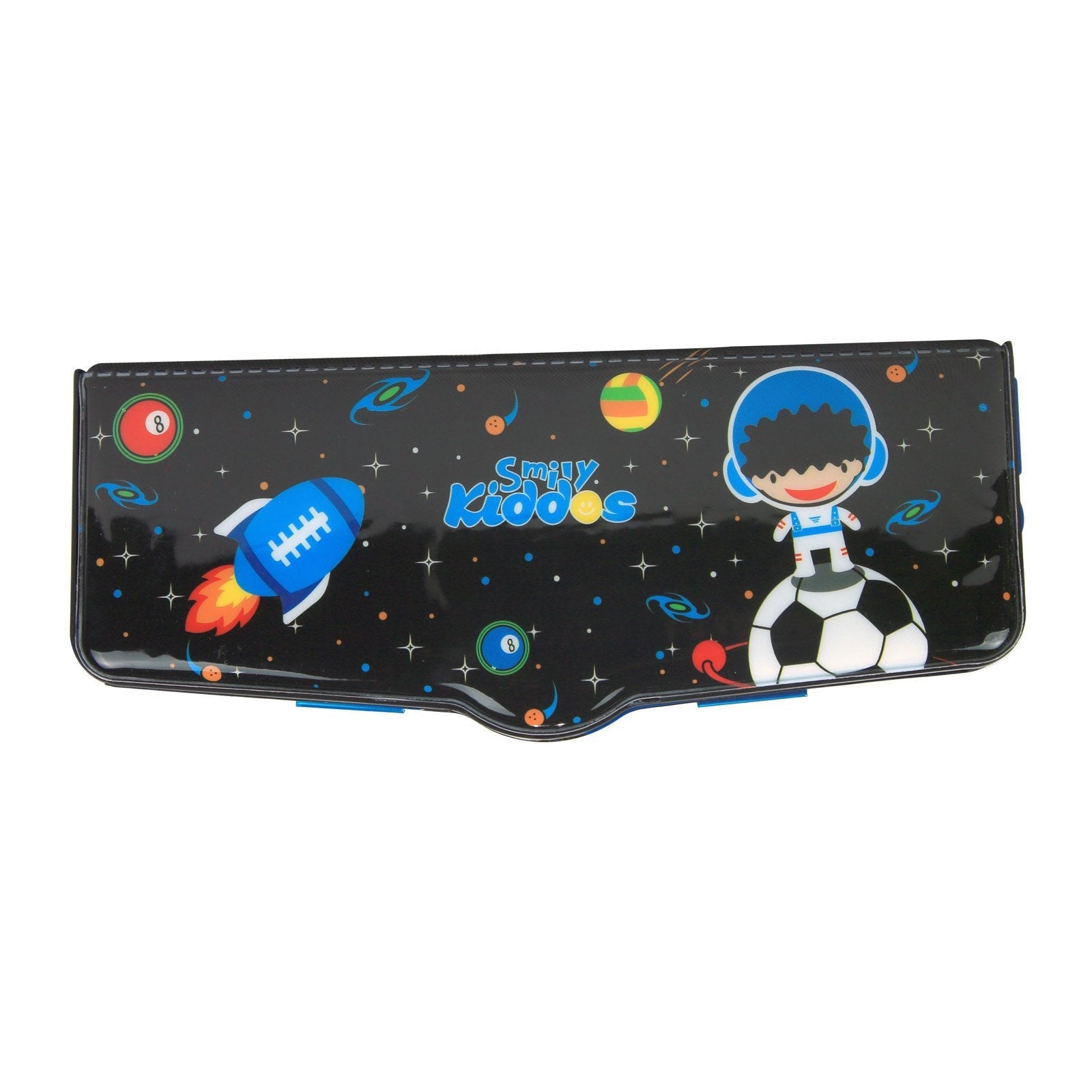 Galaxy Adventure Multi-Functional Pop-Out Pencil Box – Black