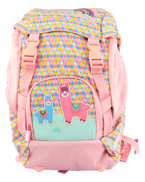 Smily Kiddos Campus Backpack -  Pink