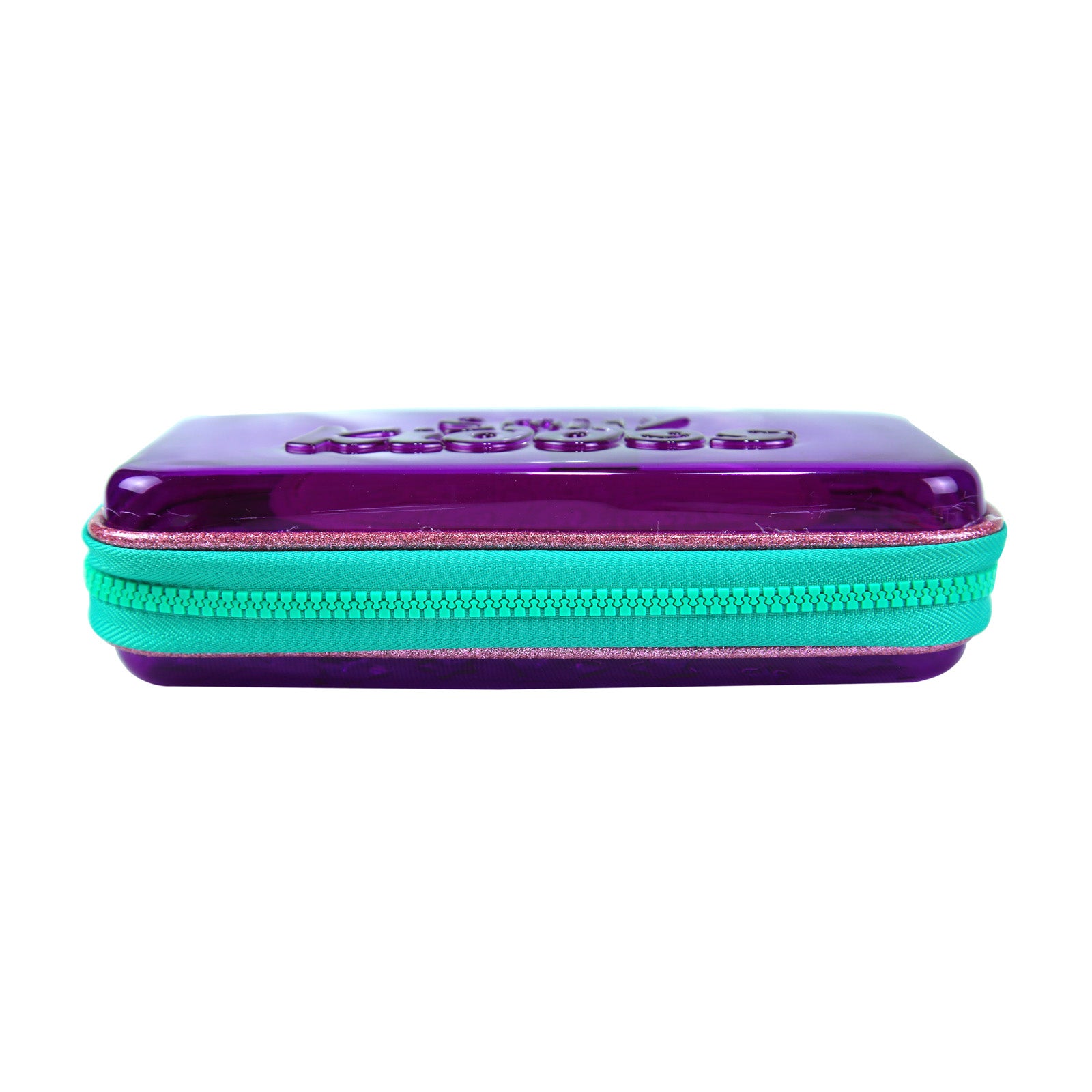 PVC Small Pencil Box – Transparent & Durable - Purple