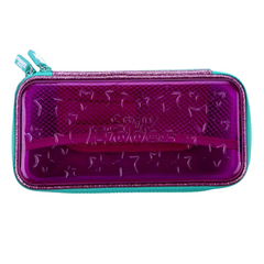 PVC Small Pencil Box – Transparent & Durable - Purple