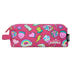 Playful Fun Theme Pencil Pouch – Pink