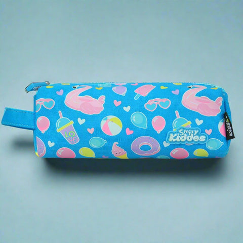 Image of Smily Kiddos Pencil Pouch Light Blue