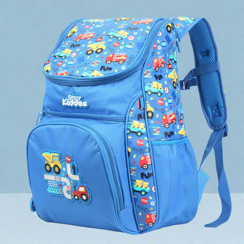 Image of Smily Kiddos U Shape Backpack Blue