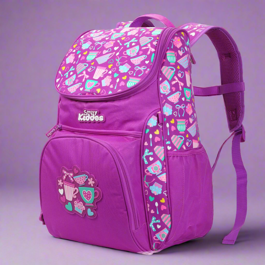 U Shape Backpack Purple