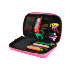 Smily Kiddos - Licensed Chhota Bheem  - Stylish & Spacious Hardtop EVA Pencil Case Chutki Follow my Steps - Pink