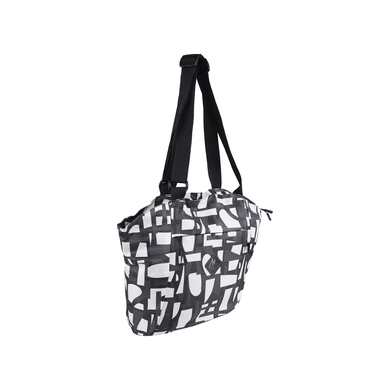 Mike Florence Hand Bag -Grey & White