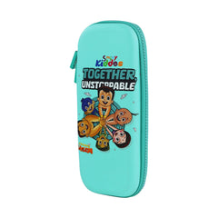 Smily Kiddos - Licensed Chhota Bheem  - Stylish & Spacious Hardtop EVA Pencil Case Unstopabble - Pastel Green