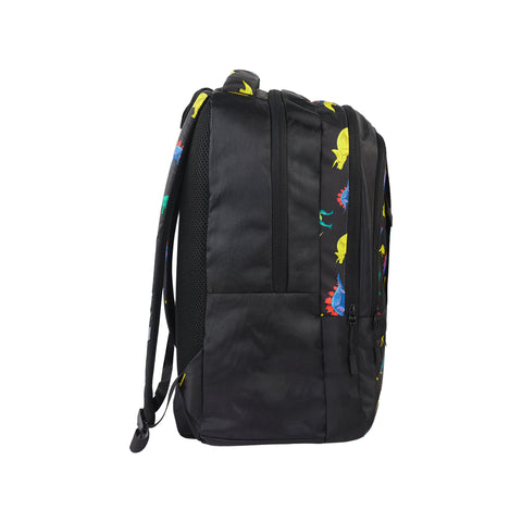 Image of Smily Kiddos Rage Dino Backpack-Black