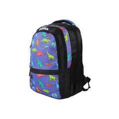 Smily Kiddos Rage Dino Backpack-Blue