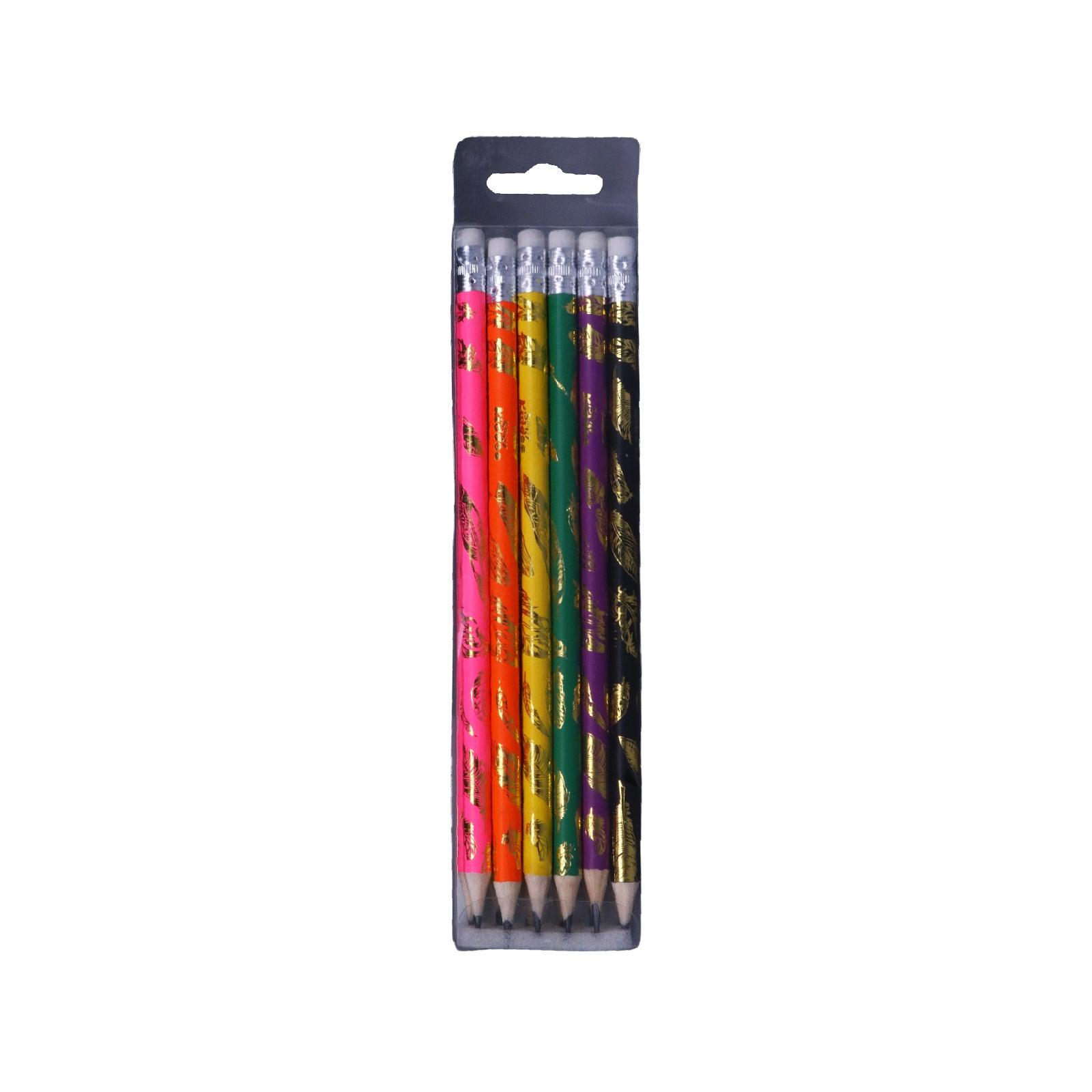 HB Pencil Set for Girls – Stylish & Smooth Writing (Pack of 12)