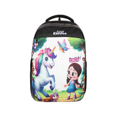 Smily Kiddos - Licensed Chhota Bheem Chutki Junior Backpack 1 - Grey