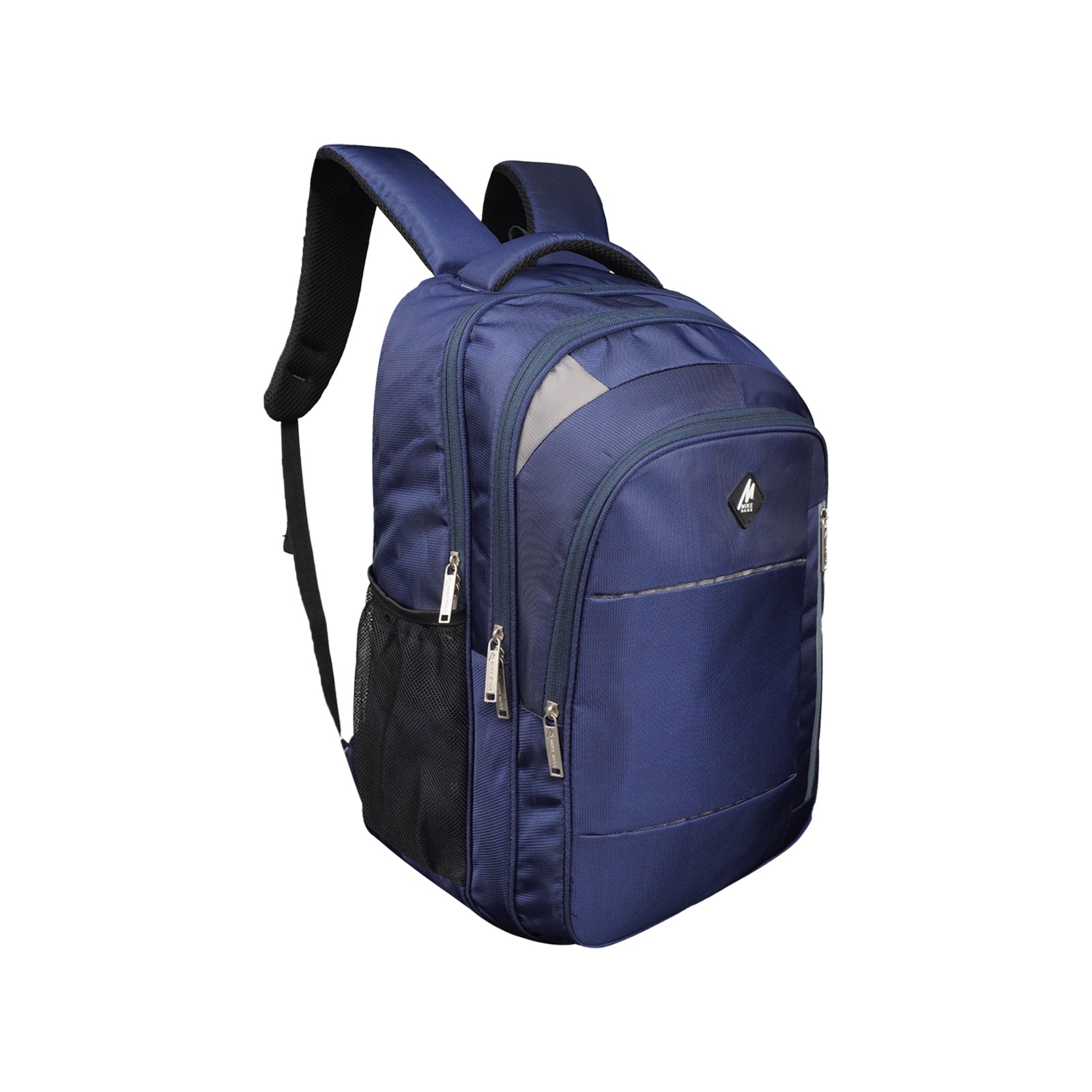 Mike Prestige Backpack - Navy Blue & Grey