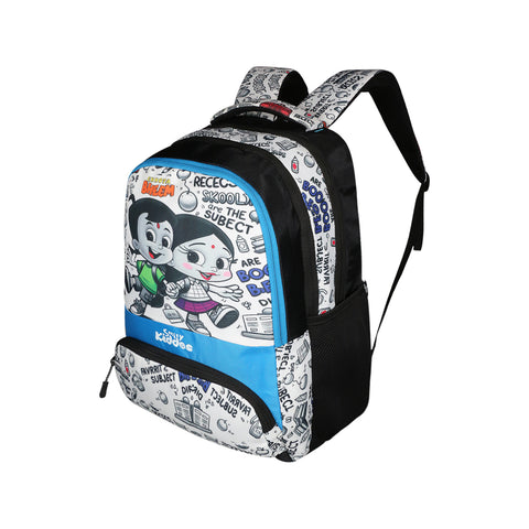 Image of Smily Kiddos - Licensed Chhota Bheem Junior Backpack Too Cool IV - T Blue & Black