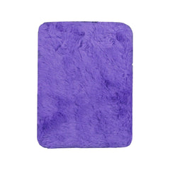 Squirrel-Themed Fluffy Notebook – Purple