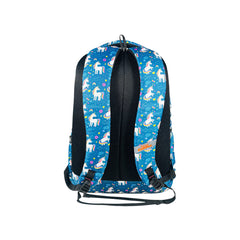 Smily Kiddos ARC Backpack with Pouch-Blue