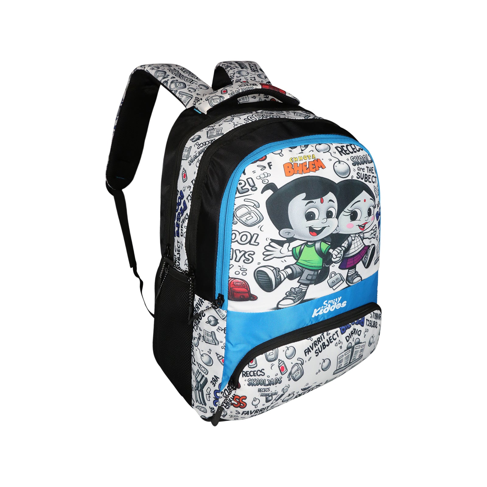 Smily Kiddos - Licensed Chhota Bheem Junior Backpack Too Cool IV - T Blue & Black