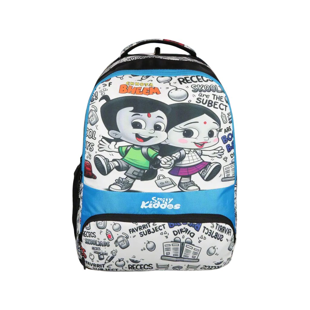 Smily Kiddos - Licensed Chhota Bheem Junior Backpack Too Cool IV - T Blue & Black