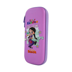 Smily Kiddos - Licensed Chhota Bheem  - Stylish & Spacious Hardtop EVA Pencil Case  Chutki follow My Steps - Purple