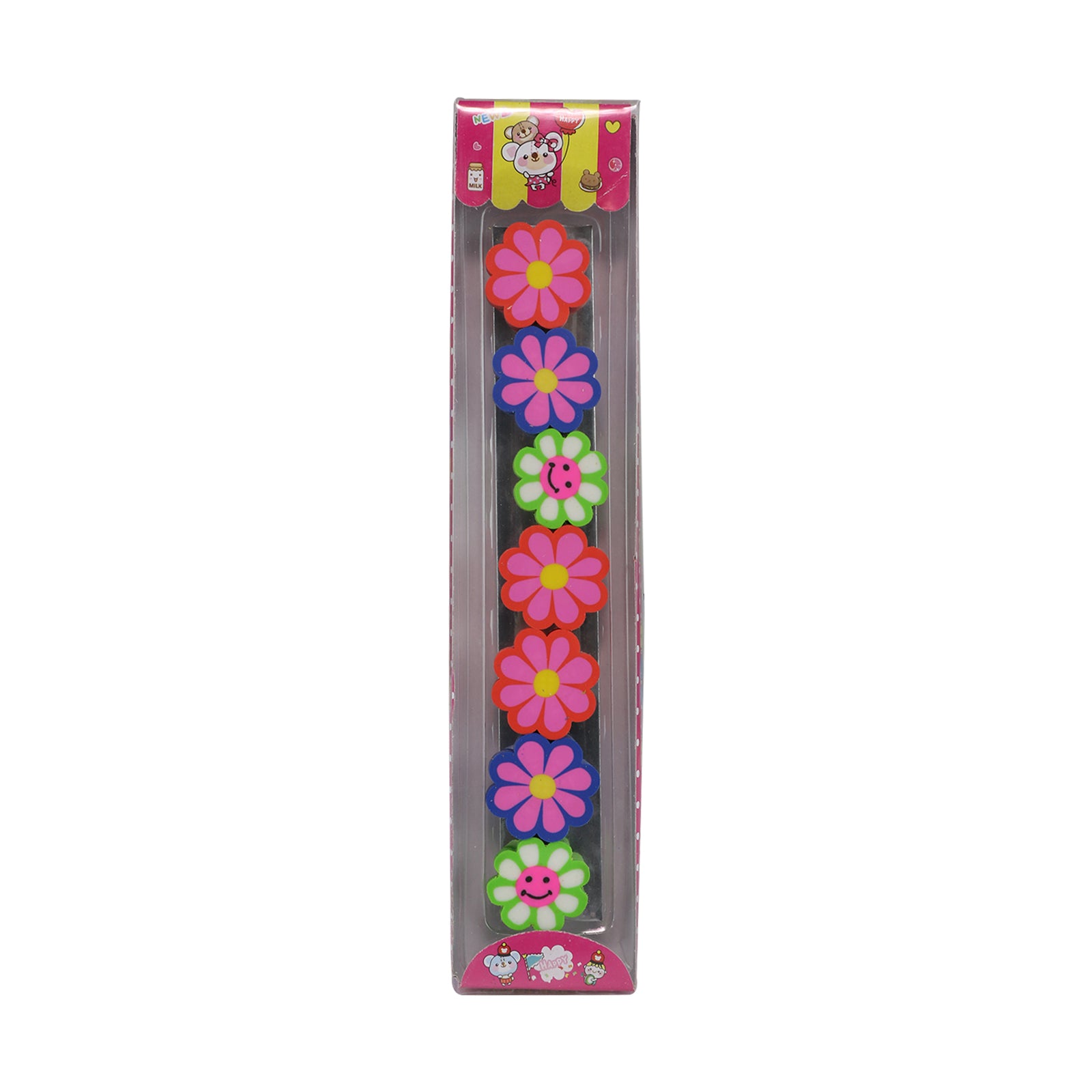 Blossom Flower Eraser Set – Cute & Durable Erasers for Kids