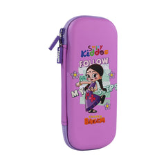 Smily Kiddos - Licensed Chhota Bheem  - Stylish & Spacious Hardtop EVA Pencil Case  Chutki follow My Steps - Purple