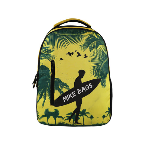 Image of Mike Bags Aston Backpack in Yellow - 27 Liters Capacity