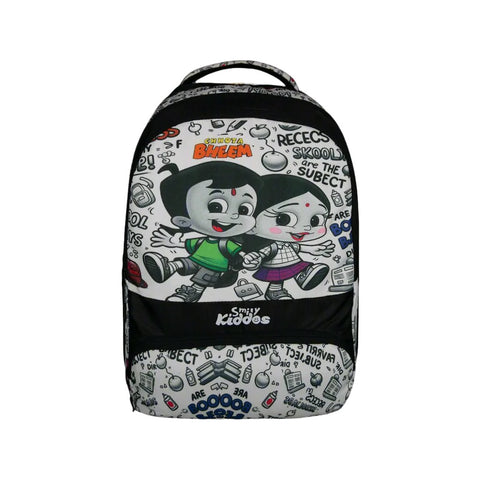 Image of Smily Kiddos - Licensed Chhota Bheem Junior Backpack Too Cool IV - Black