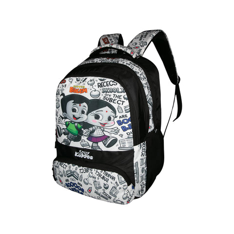 Image of Smily Kiddos - Licensed Chhota Bheem Junior Backpack Too Cool IV - Black