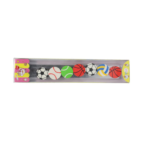 Image of Smily Kiddos Sports Eraser Set