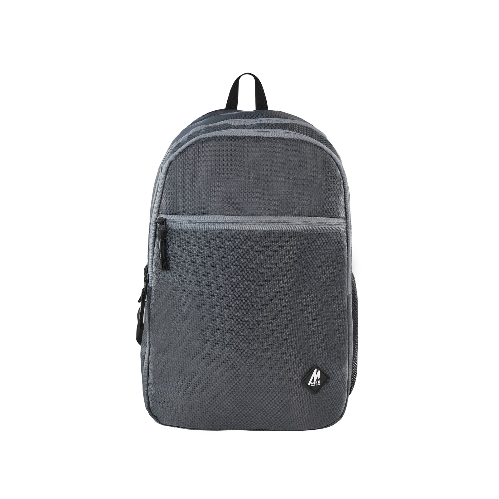 Mike Bags Casual Knapsack Backpack - Grey