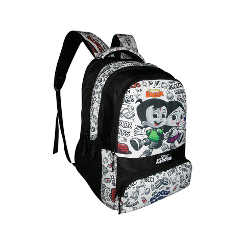 Image of Smily Kiddos - Licensed Chhota Bheem Junior Backpack Too Cool IV - Black