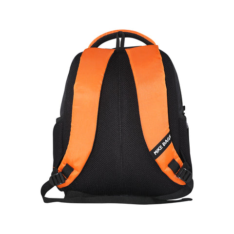 Image of Smily Kiddos - Licensed Chhota Bheem Preschool Backpack III -Black & Orange