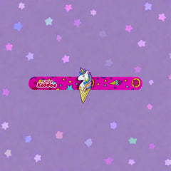 Smily Kiddos Fancy Slap band Unicorn Theme -Pink